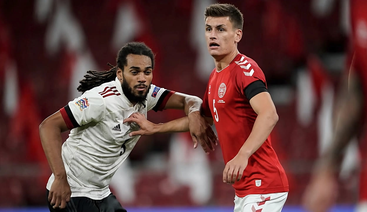 关于比利时碾压丹麦，德利赫特完成帽子戏法的信息