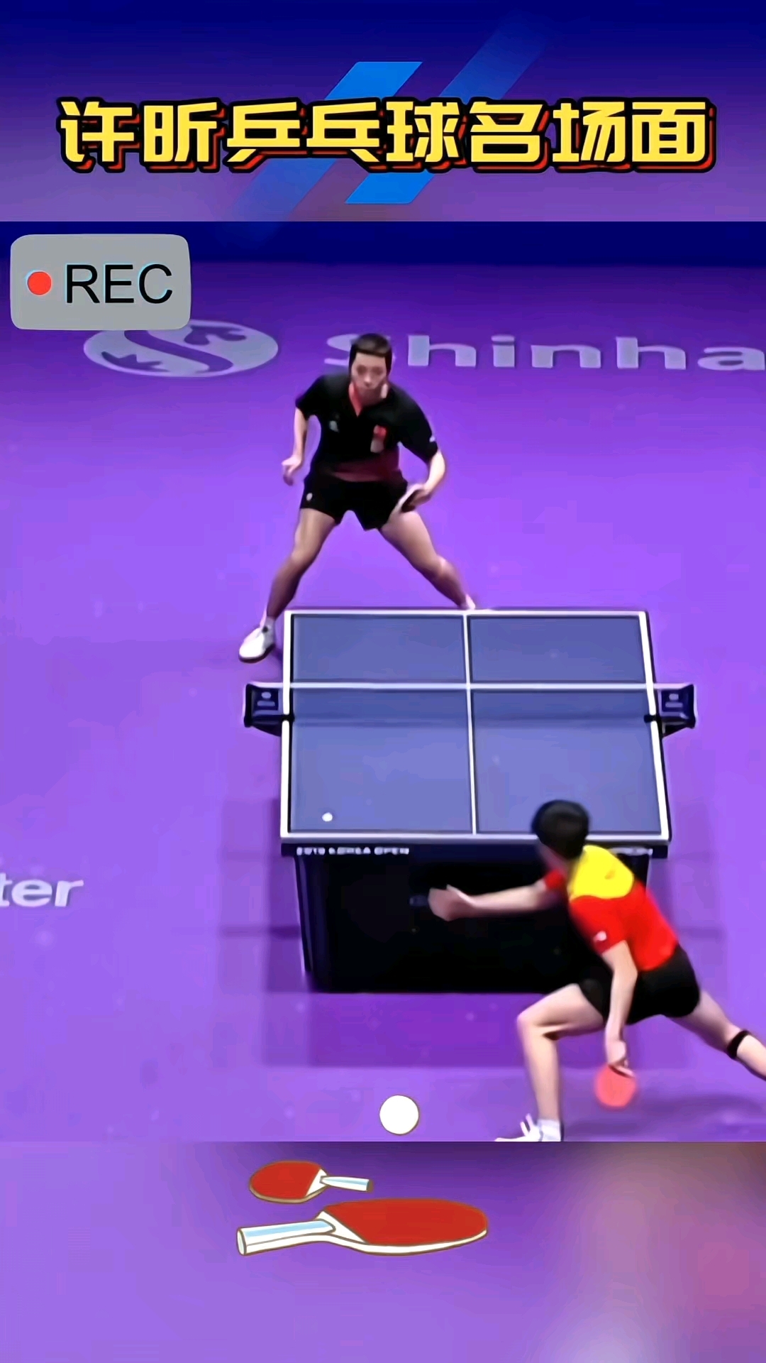 包含英国乒乓球队横扫韩国乒乓球队，许昕统治全场的词条