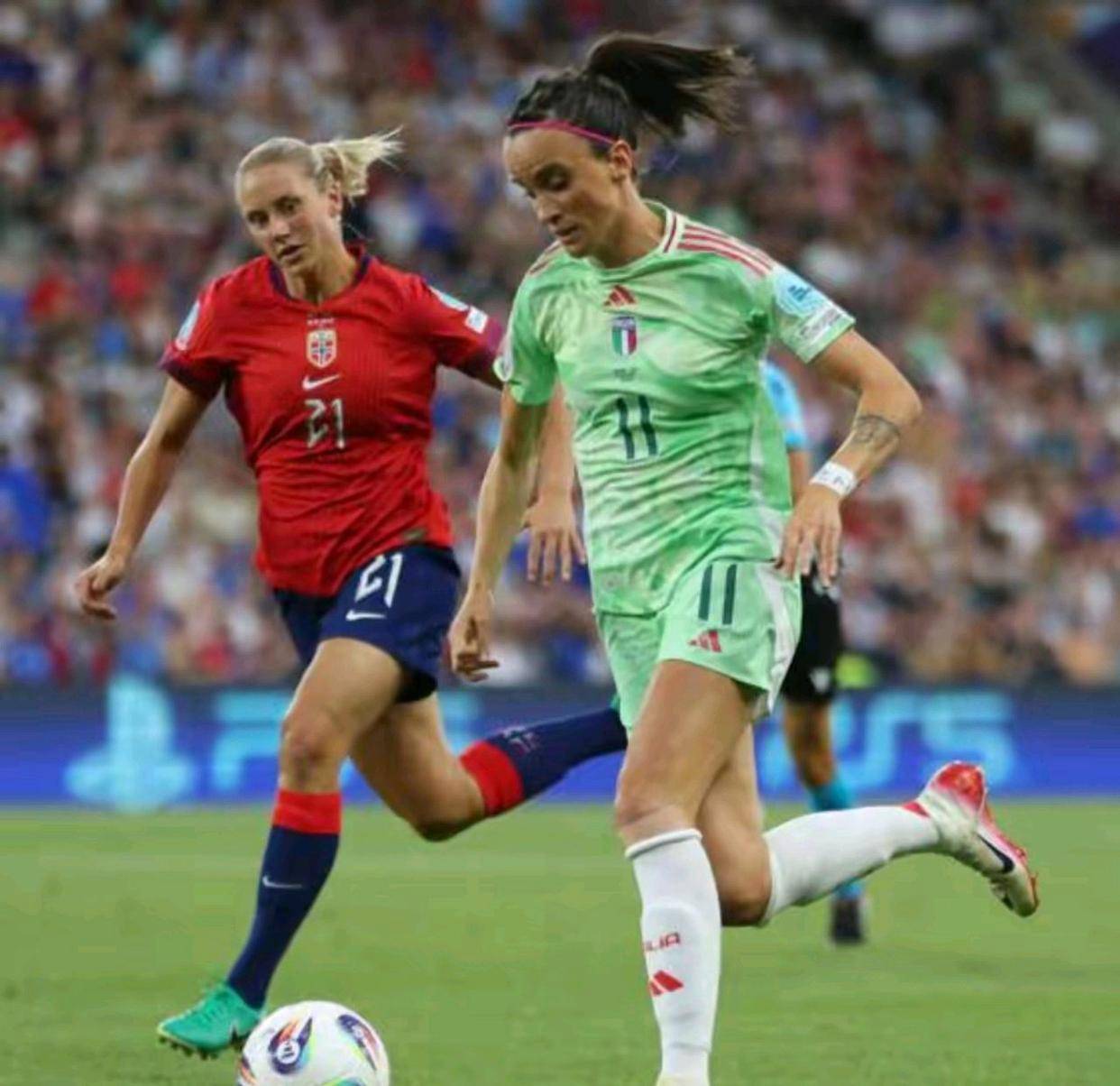 挪威女足在比赛中获得重大胜利的简单介绍